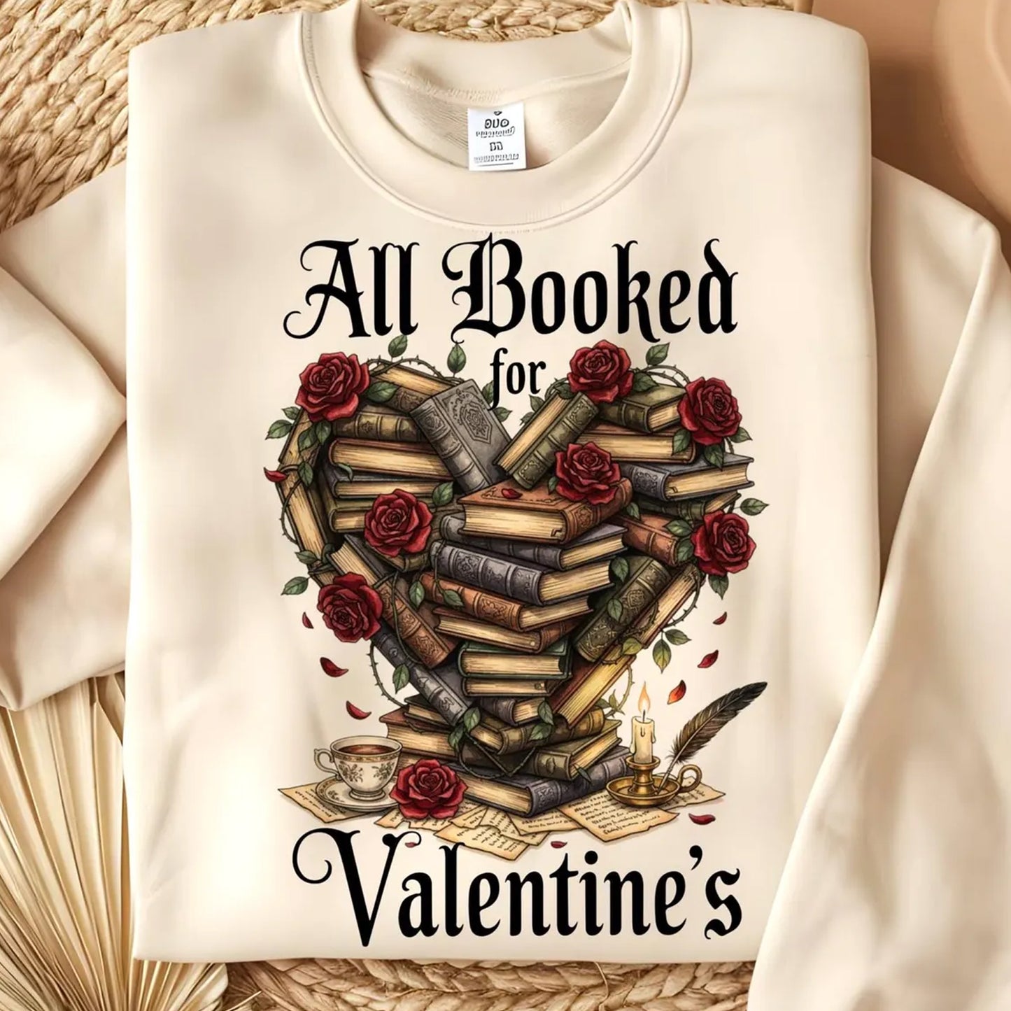 All Booked for Valentines Graphic Tee
