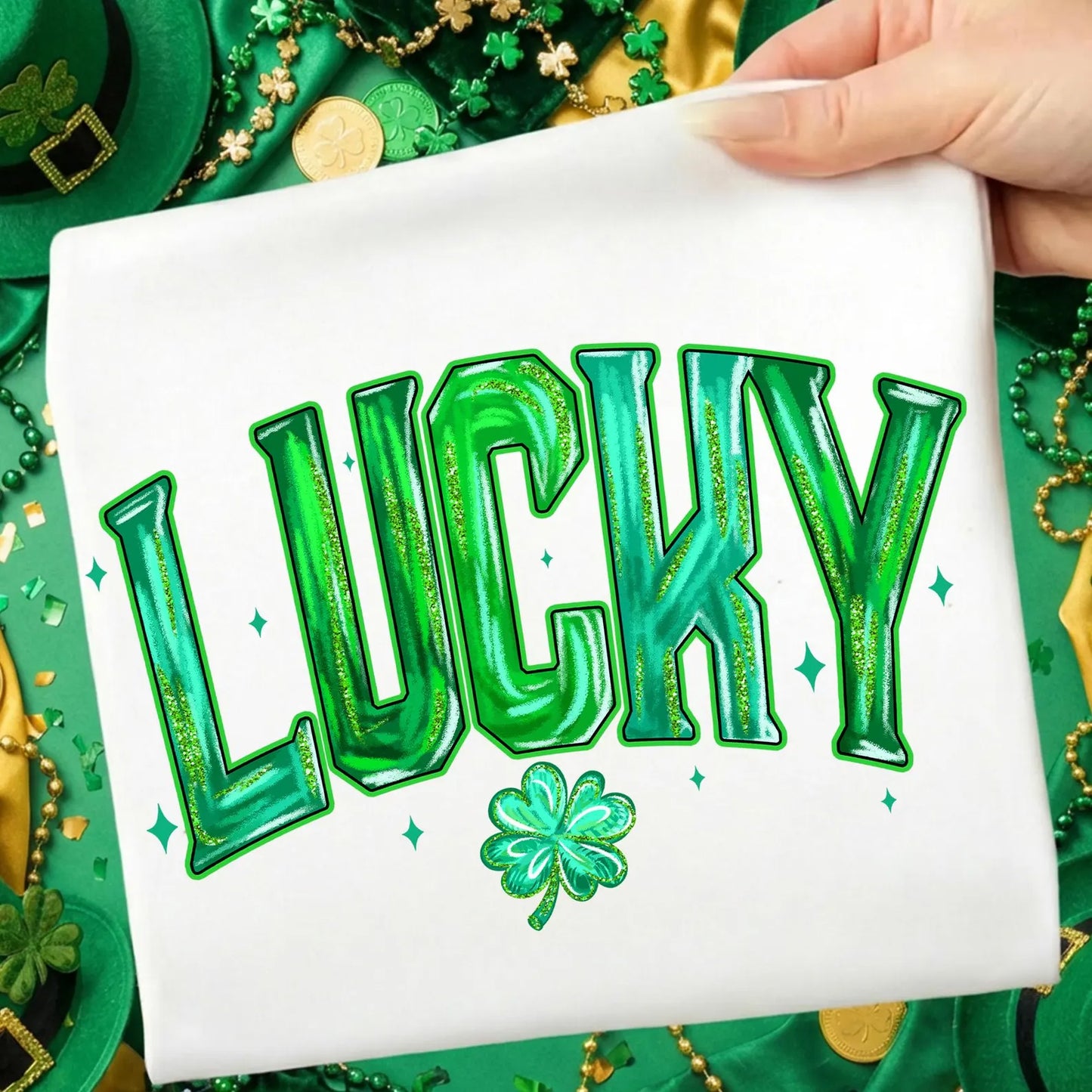 Lucky Clover Graphic Tee