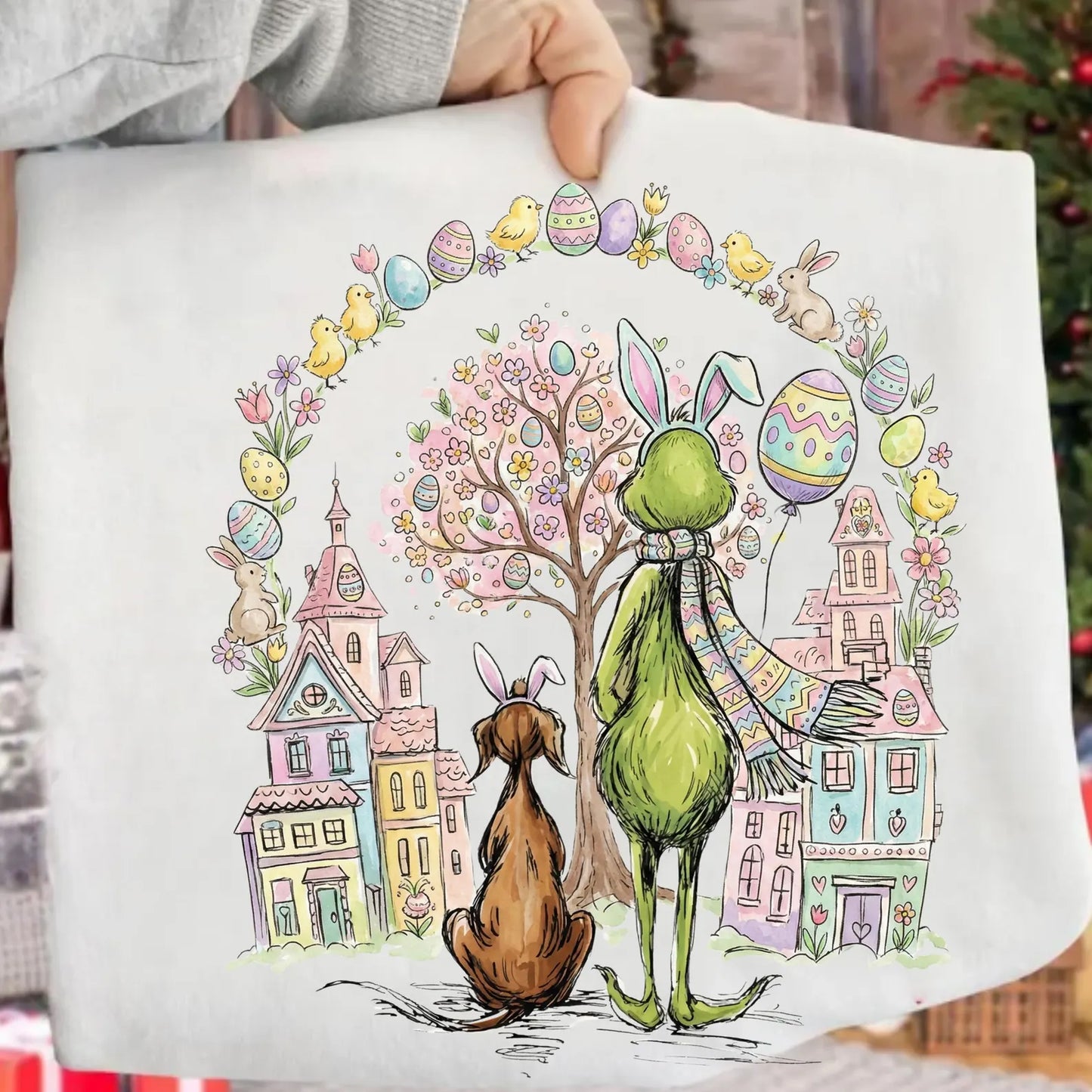 Mean One and Max Easter Graphic Tee