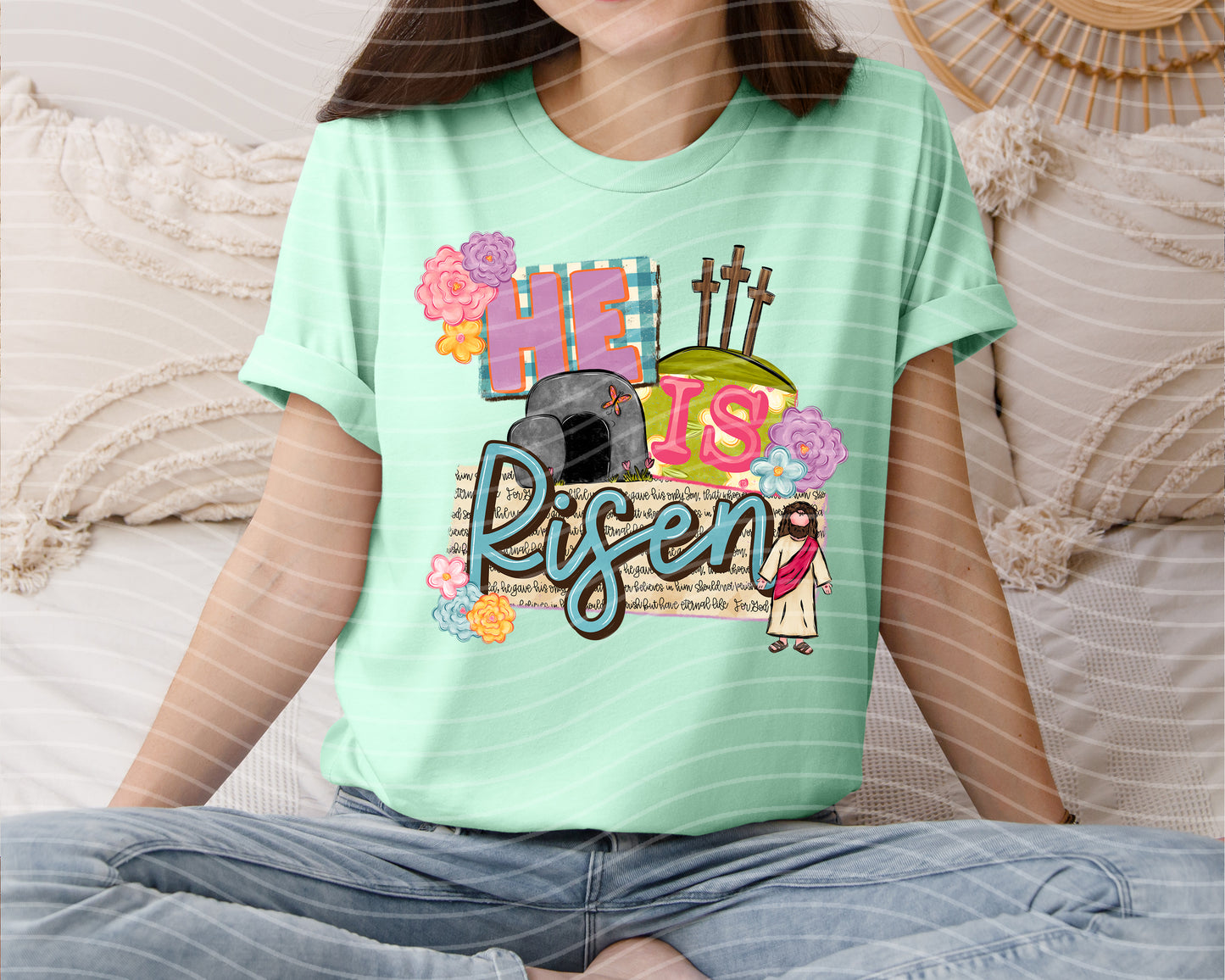 He is Risen Graphic Tee