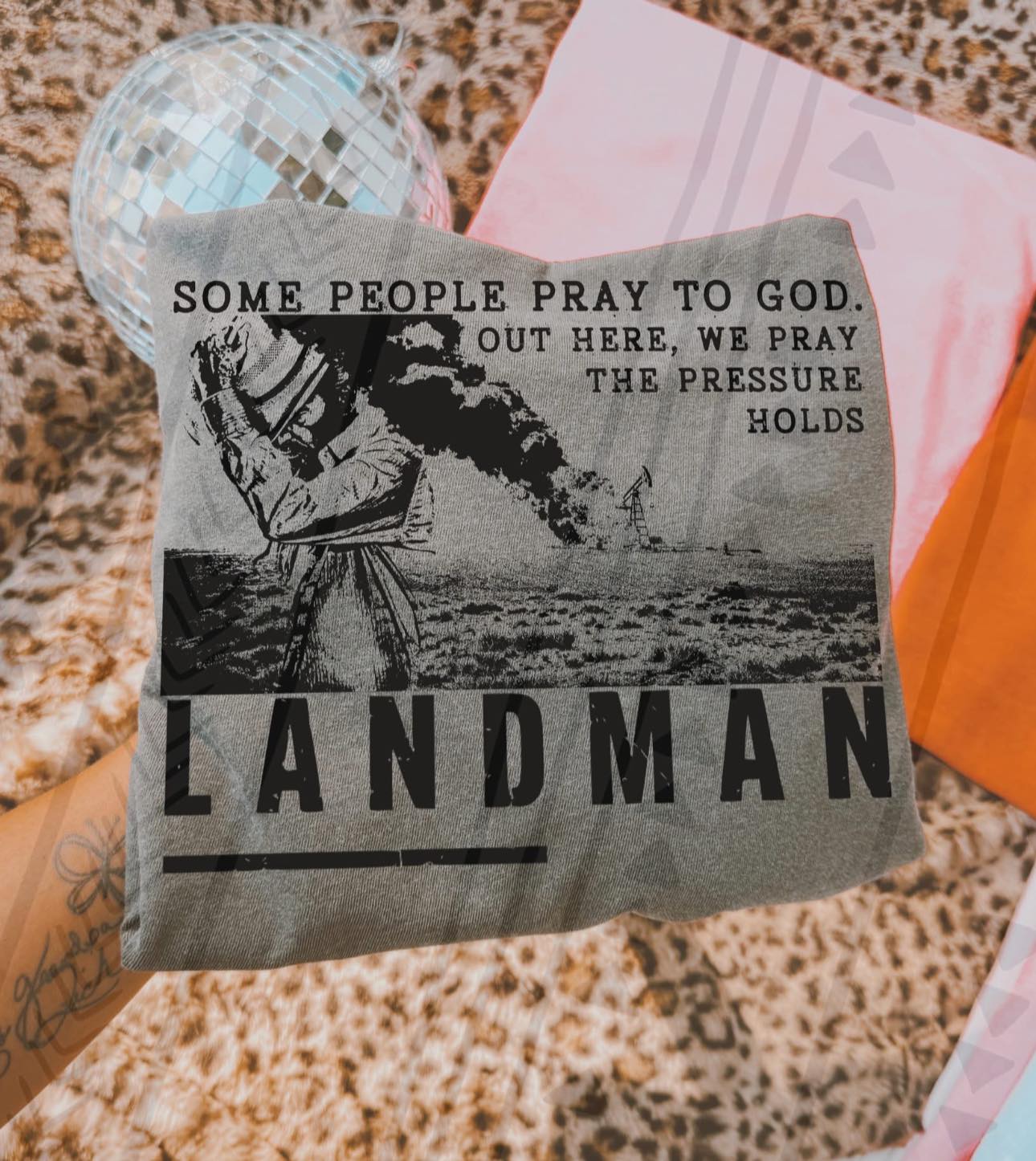 Some People Pray to God Graphic Tee