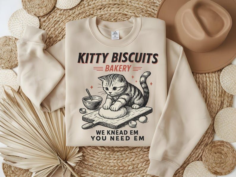 Kitty Biscuits Bakery Graphic Tee