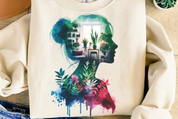 Plant Woman Graphic Tee