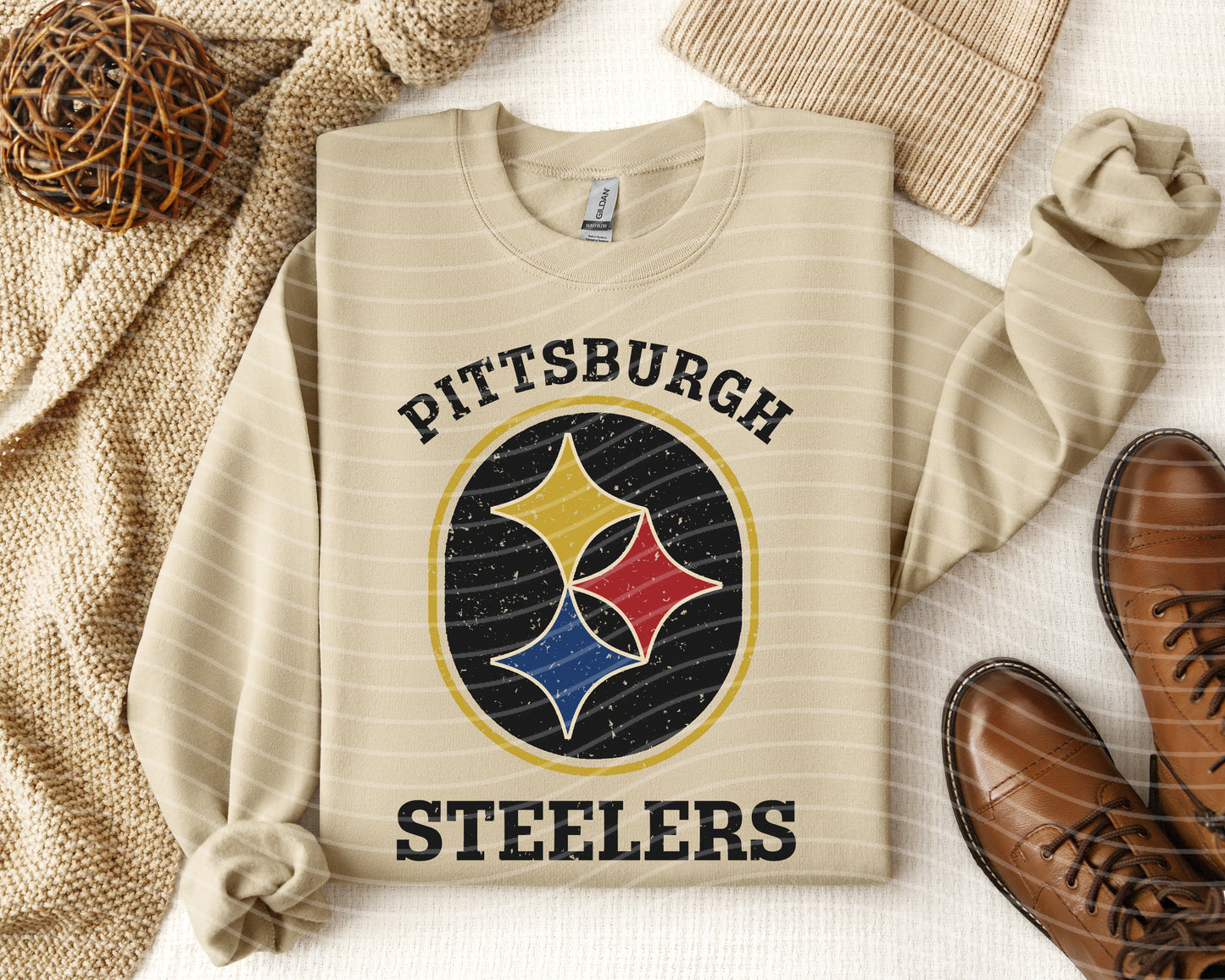 Steelers Retro Stamp Graphic Tee
