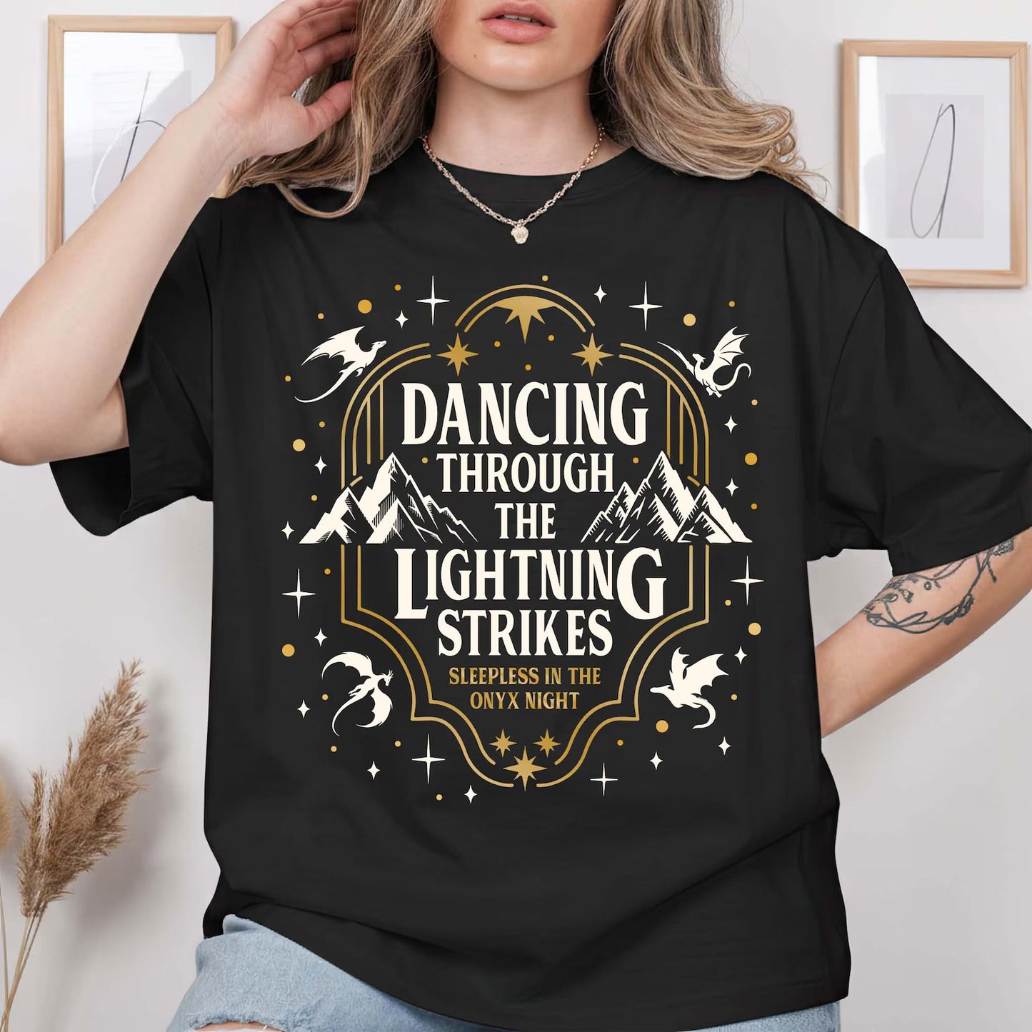 Dancing Through the Lightning Strikes Graphic Tee