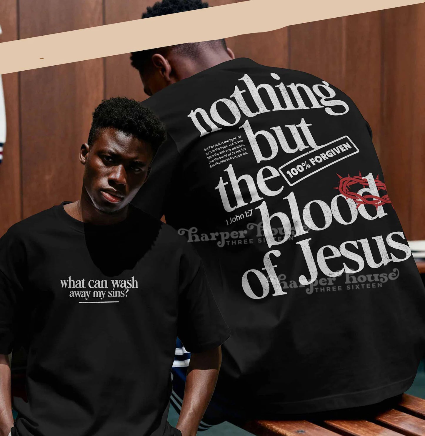 Nothing But the Blood of Jesus Graphic Tee