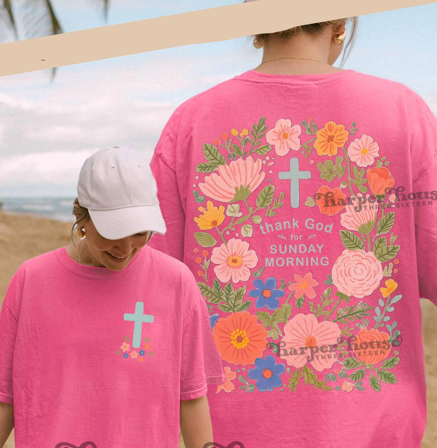 Thank God for Sunday Morning Graphic Tee