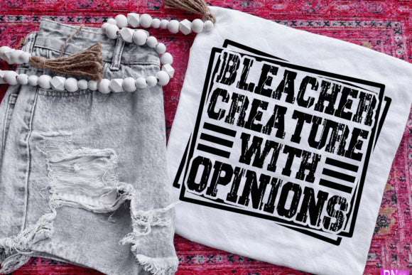Bleacher Creature with Opinions Graphic Tee