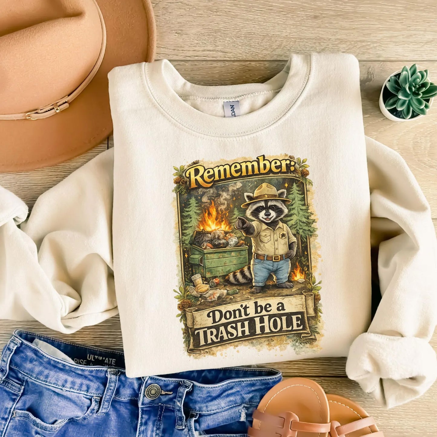Don't Be a Trash Hole Graphic Tee