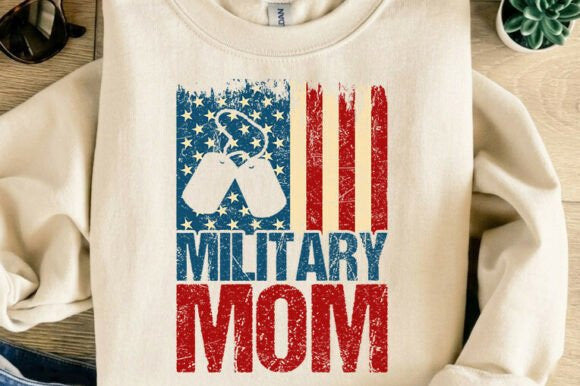 Military Mom Graphic Tee