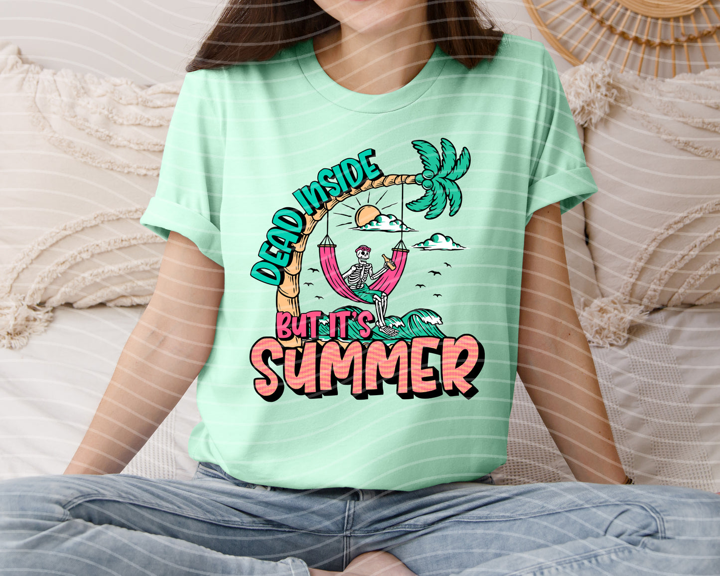 Dead Inside But It's Summer Graphic Tee