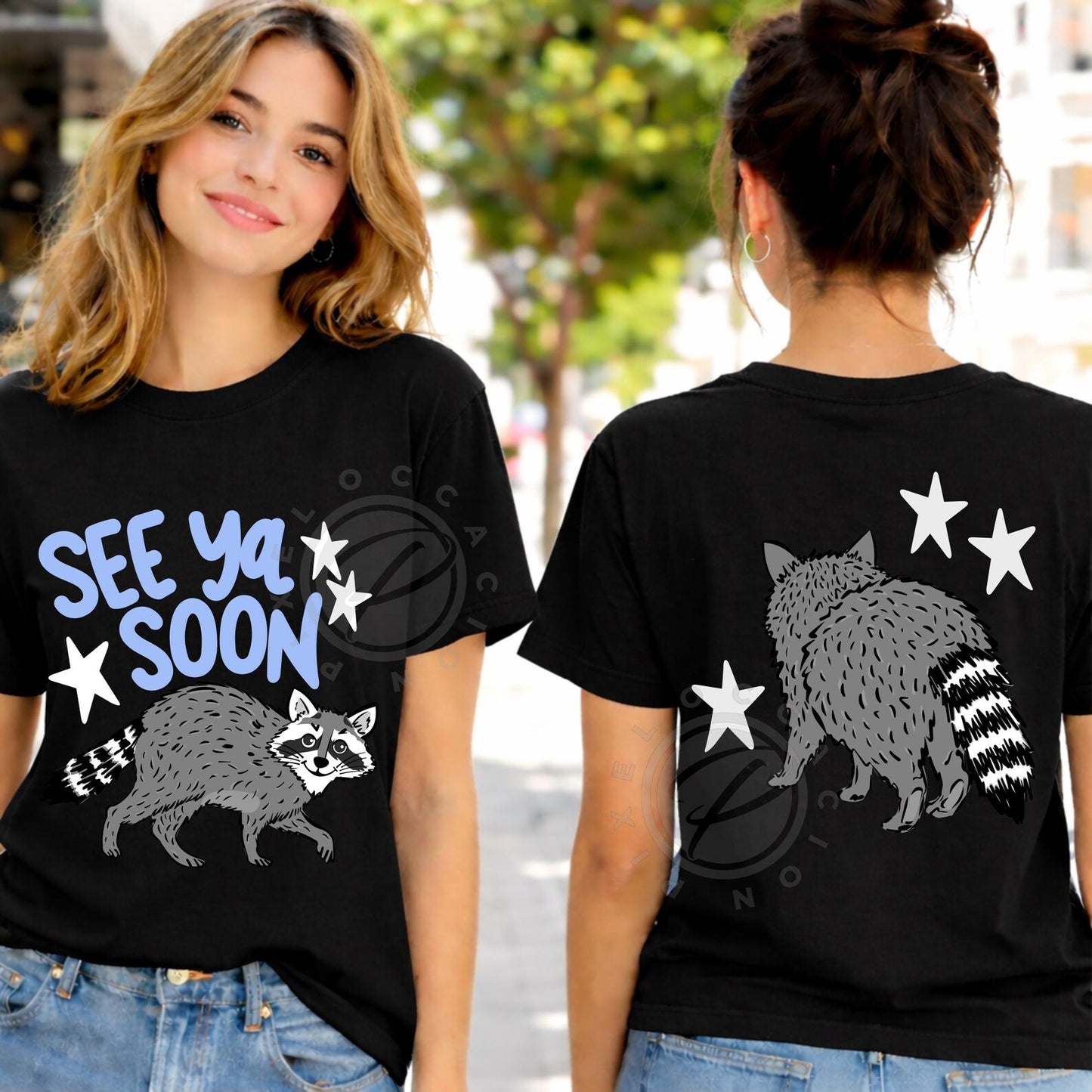 See Ya Soon Raccoon Graphic Tee