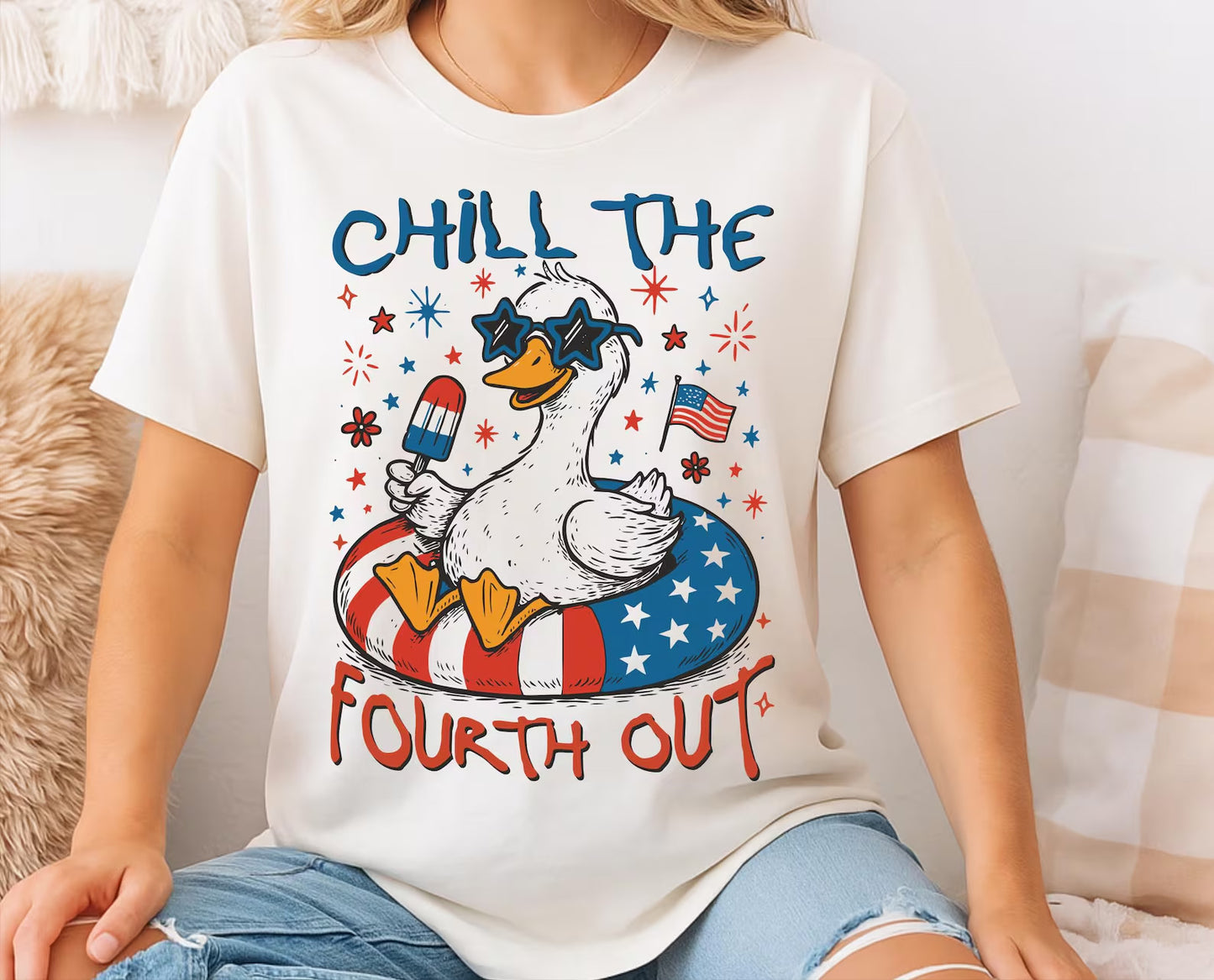 Chill the Fourth Out Graphic Tee