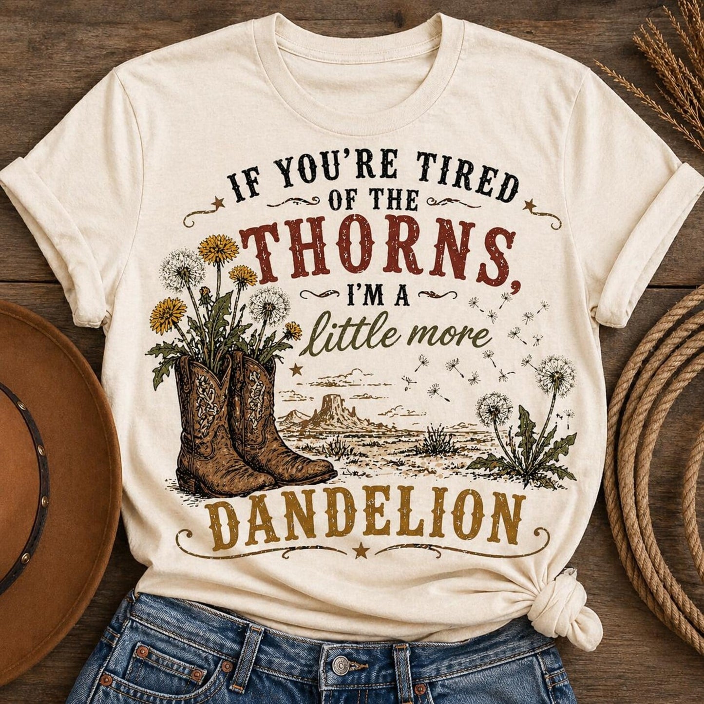 Dandelion Graphic Tee