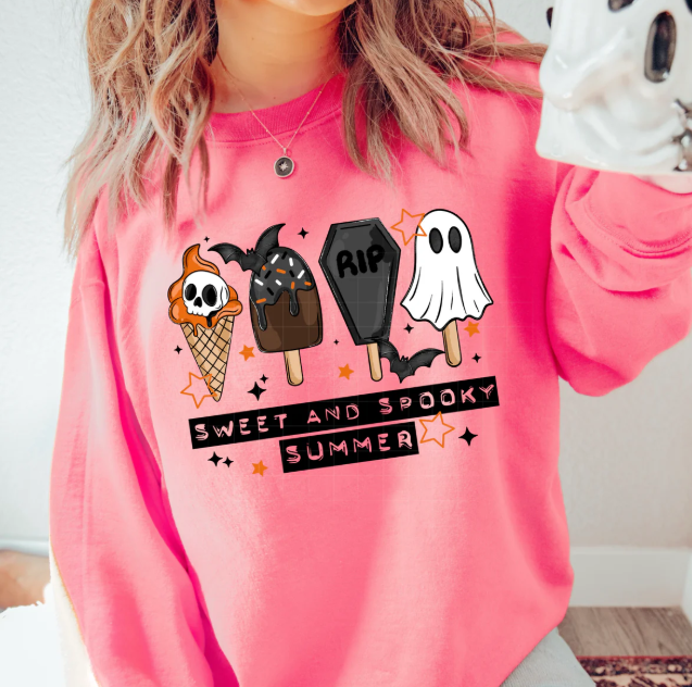 Sweet and Spooky Summer Graphic Tee