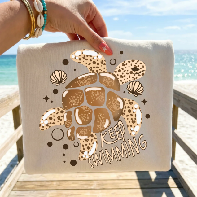 Keep Swimming Graphic Tee