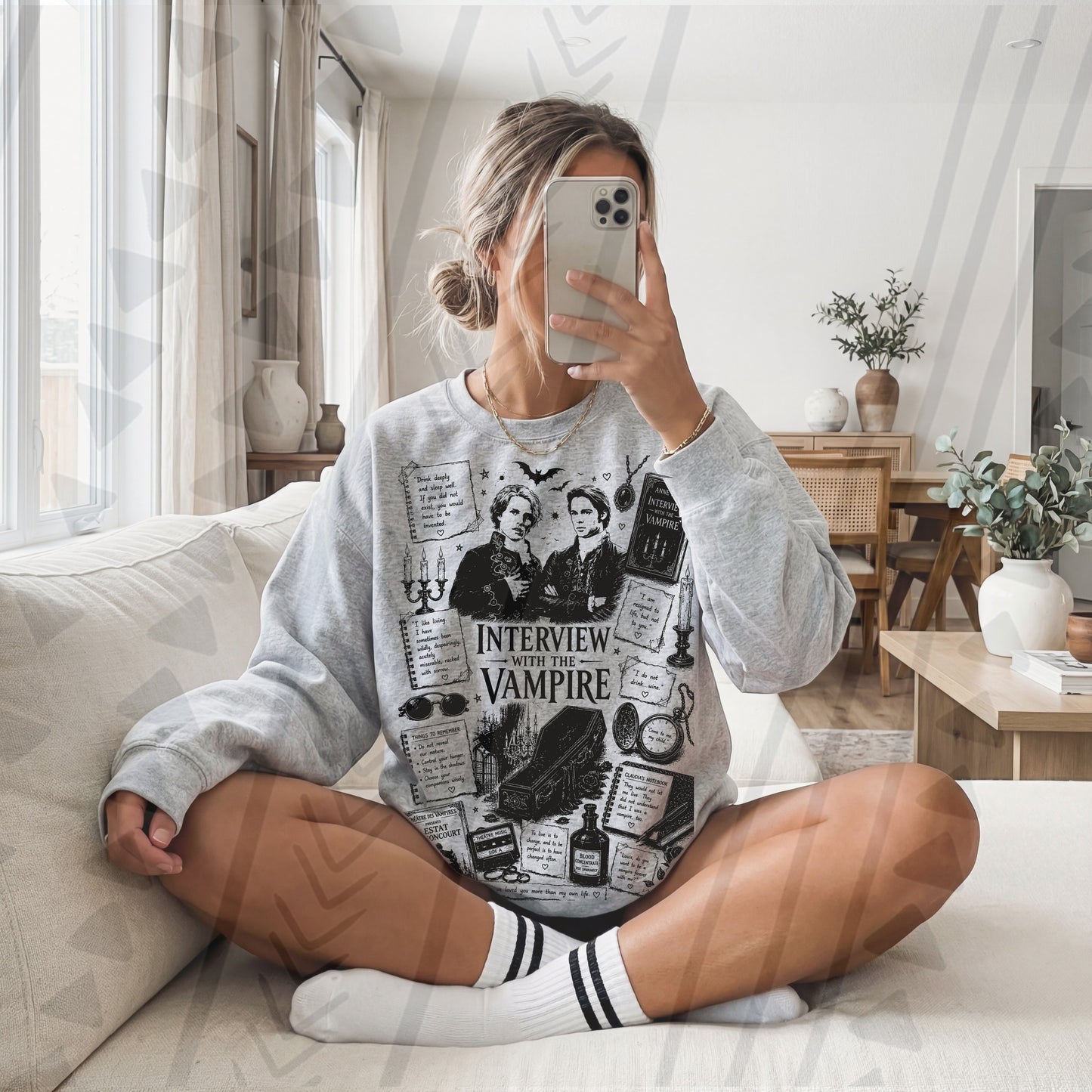 Interview with the Vampire Sketchy Graphic Tee