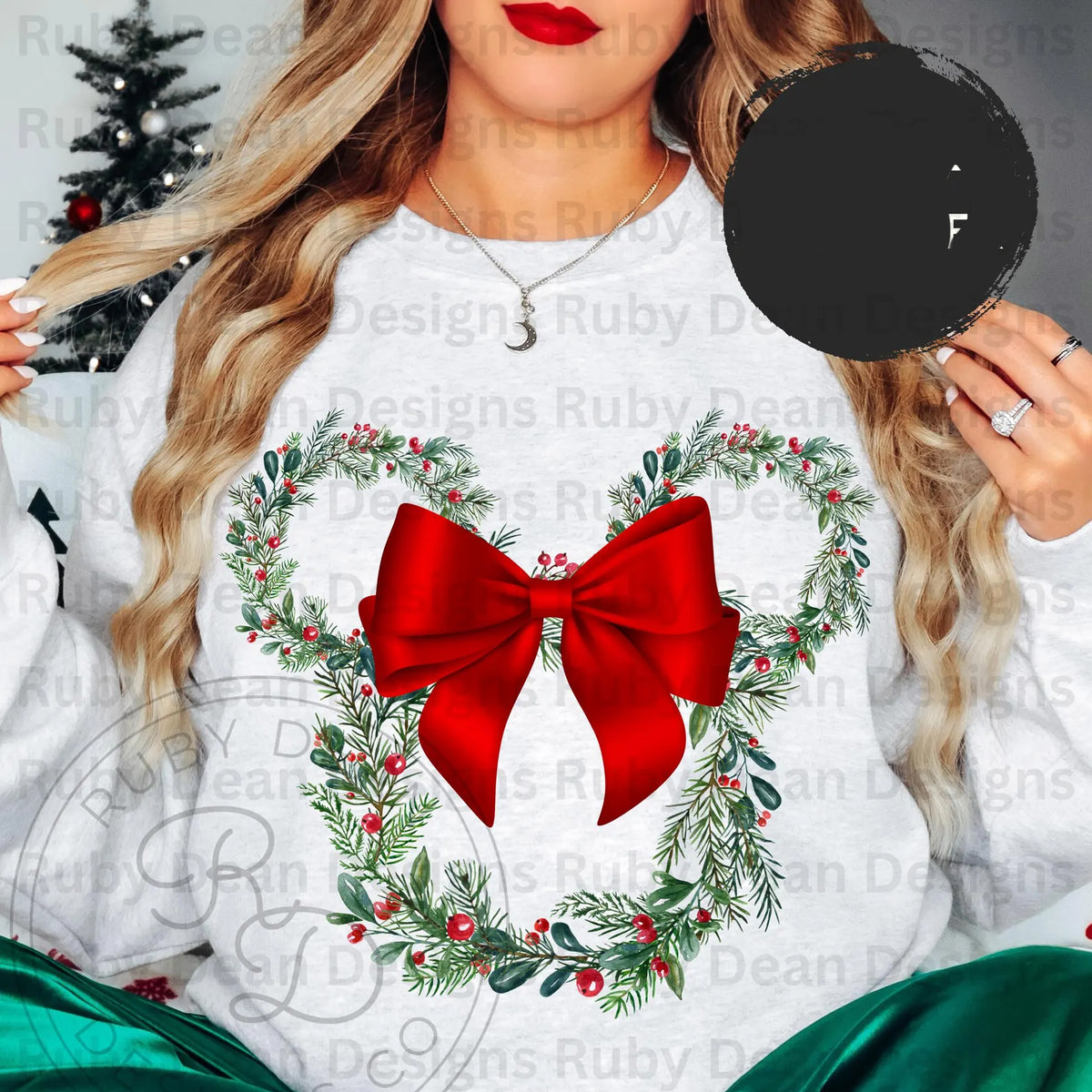 Holly Mouse Graphic Tee
