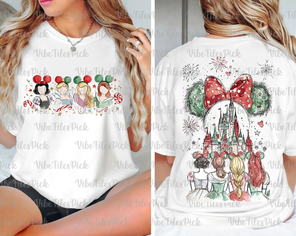Castle Princesses Graphic Tee