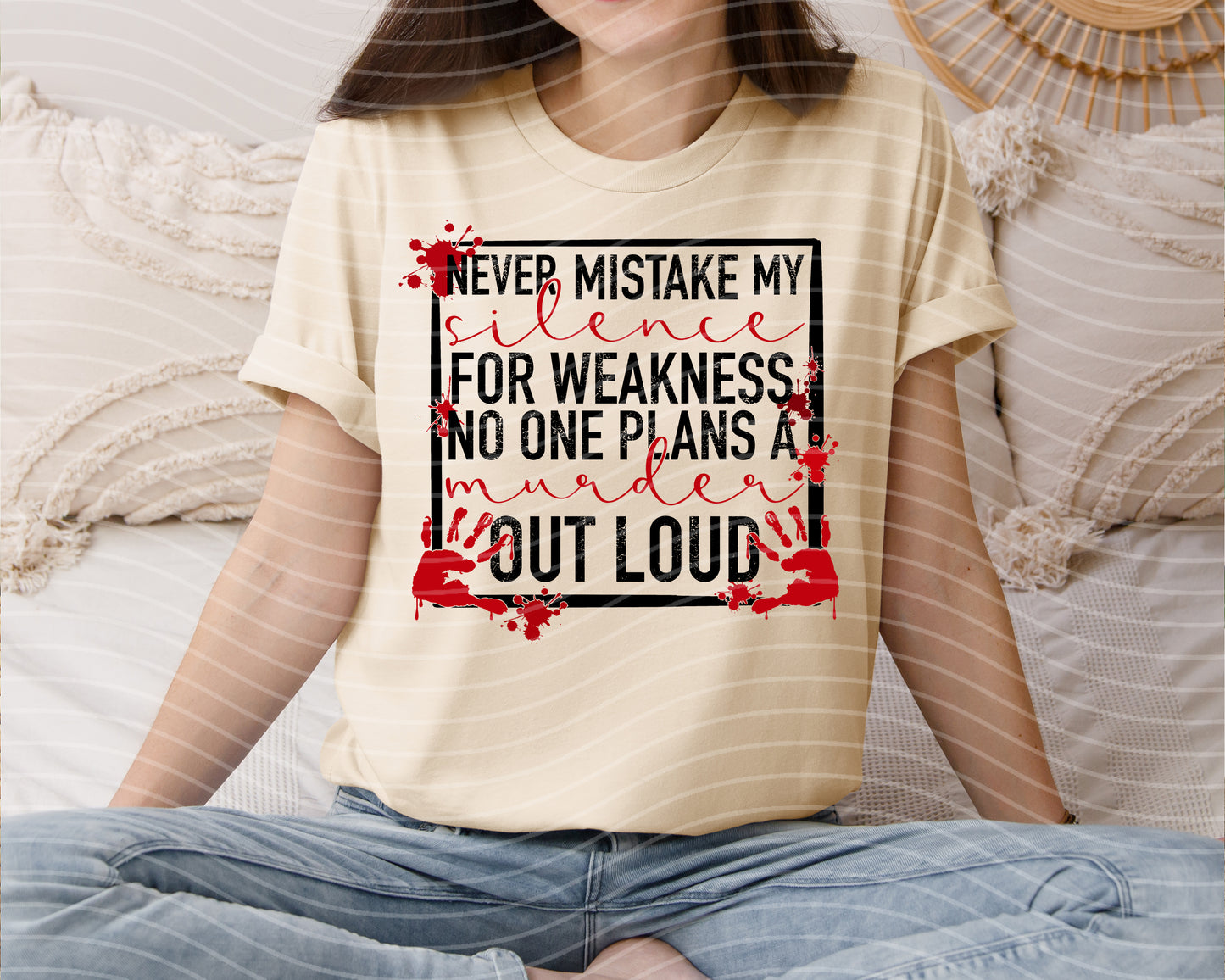 Never Mistake My Silence for Weakness Graphic Tee