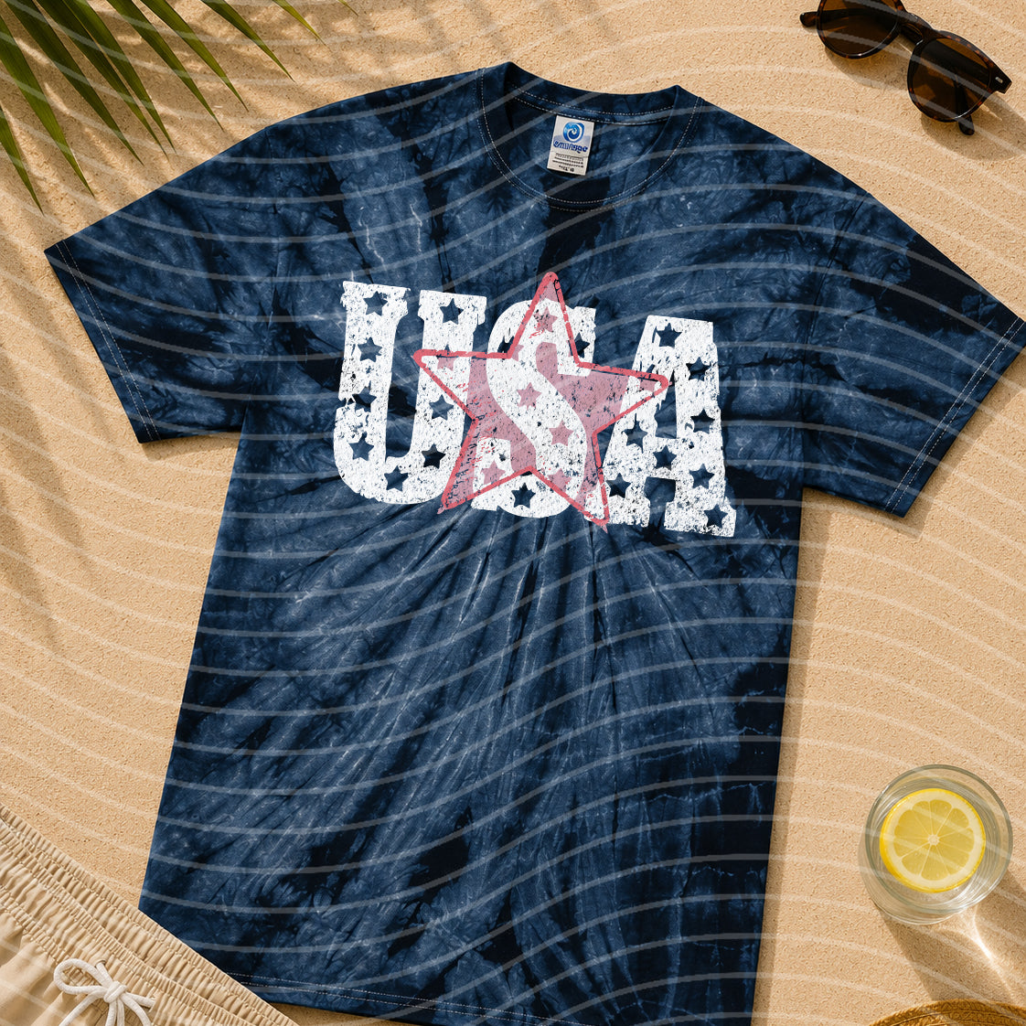 USA Star Graphic Tee
