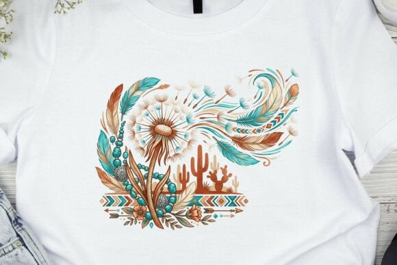 Western Feather Graphic Tee