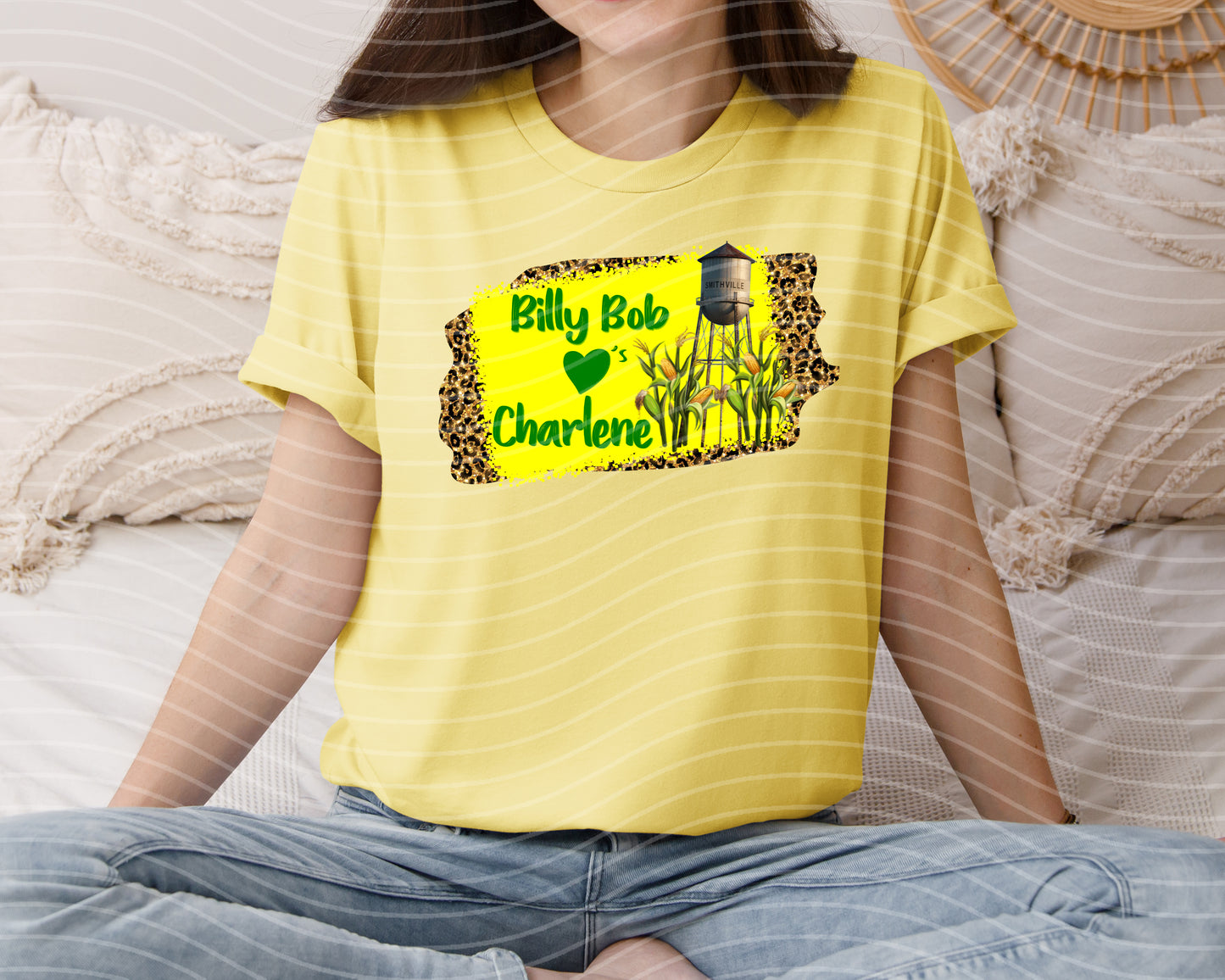 Billy Bob Loves Charlene Graphic Tee