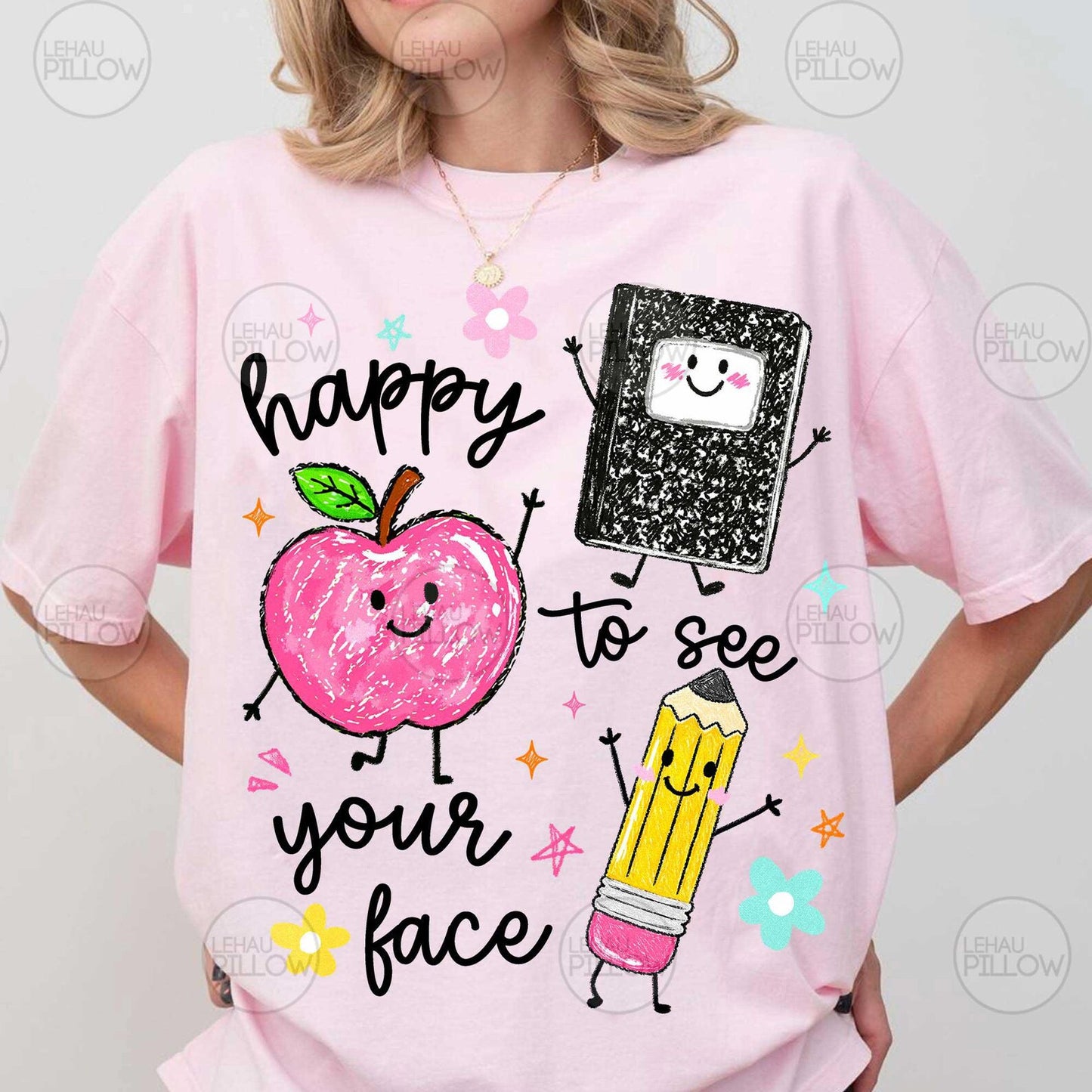 Happy to See Your Face Graphic Tee