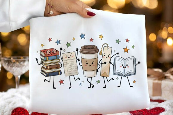 Book Items Graphic Tee