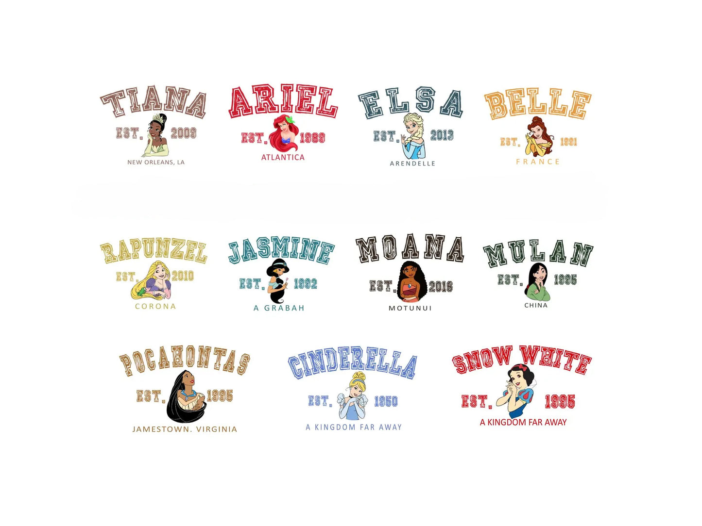 Princess Year Graphic Tee