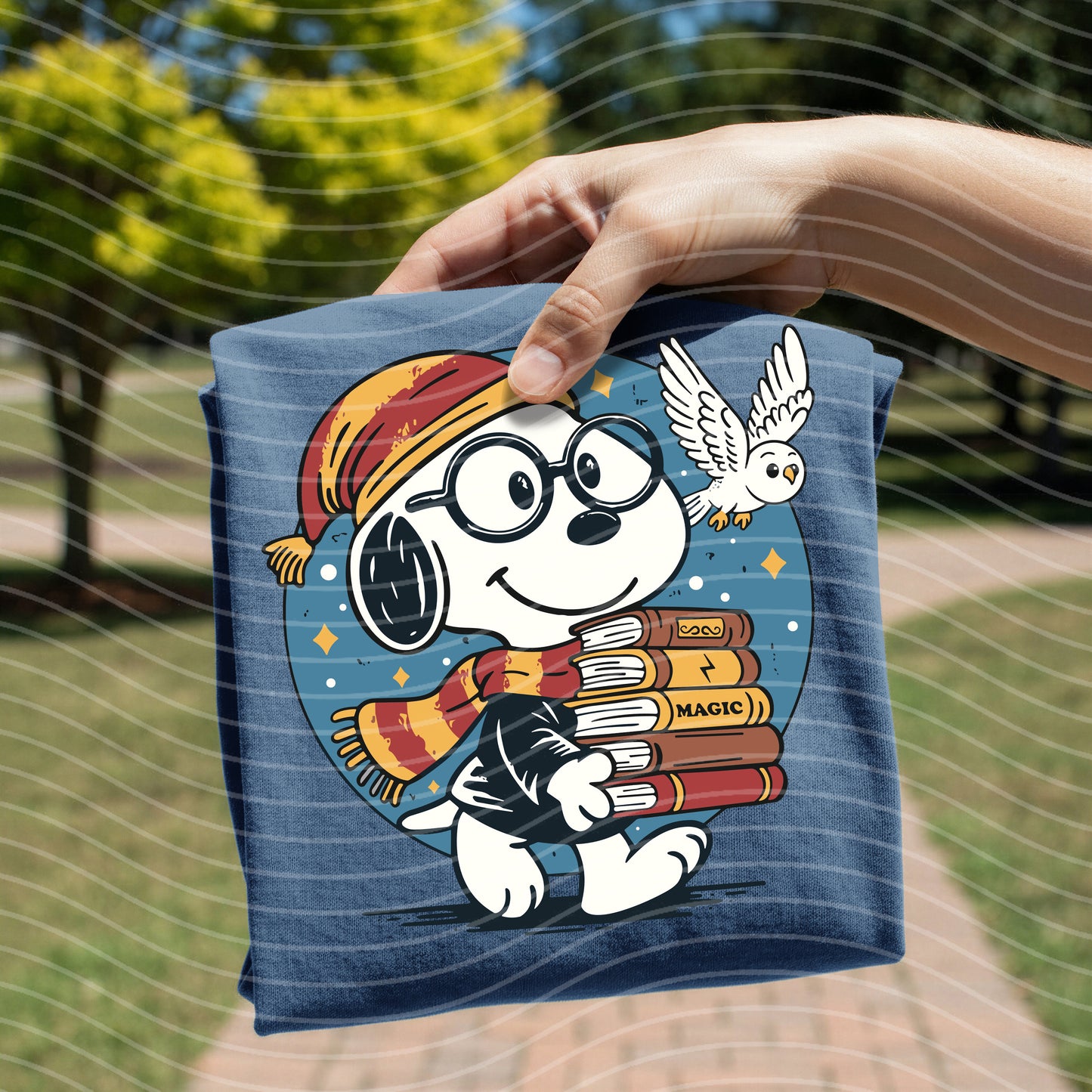 Magic Snoopy Graphic Tee