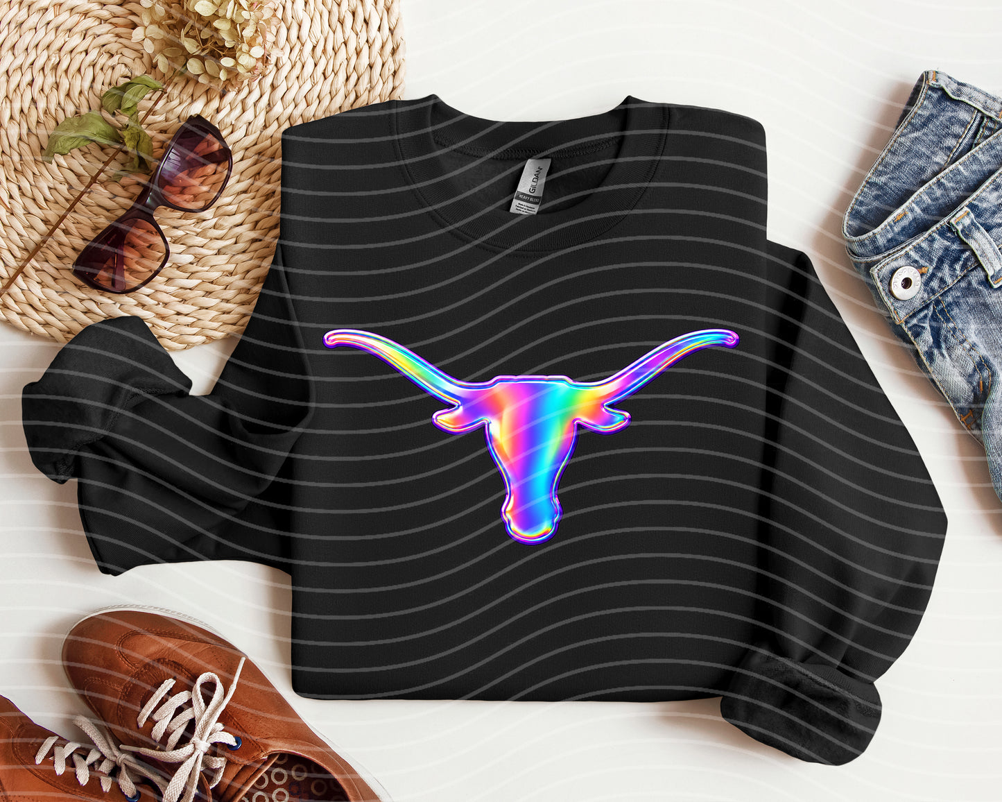 Longhorns Iridescent Graphic Tee