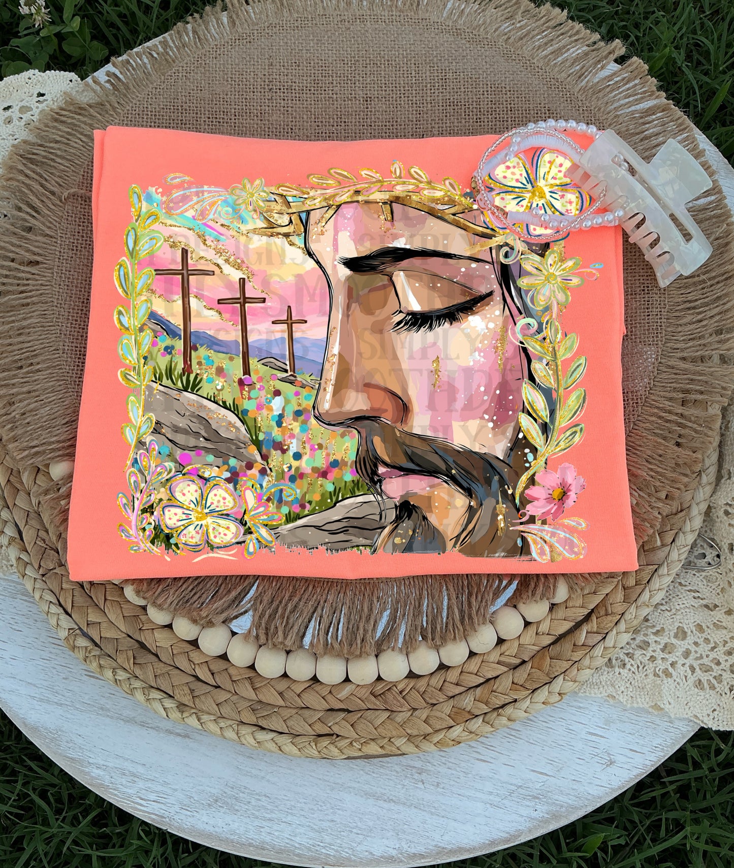 Jesus at the Cross Graphic Tee