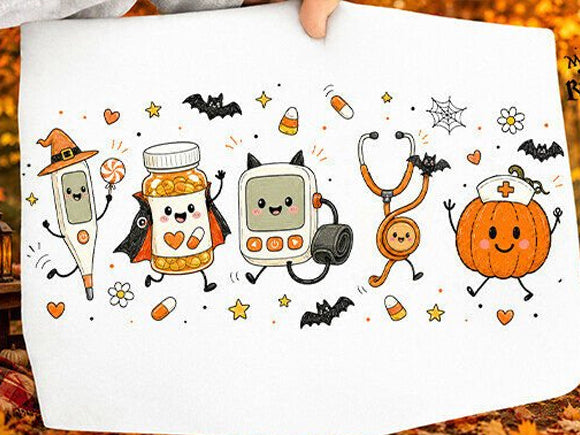 Spooky Medical Items Graphic Tee