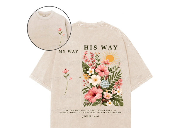 His Way Graphic Tee