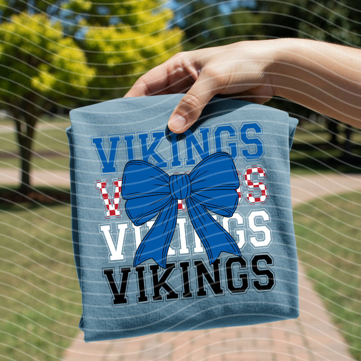 Spirit Wear Bow Graphic Tee