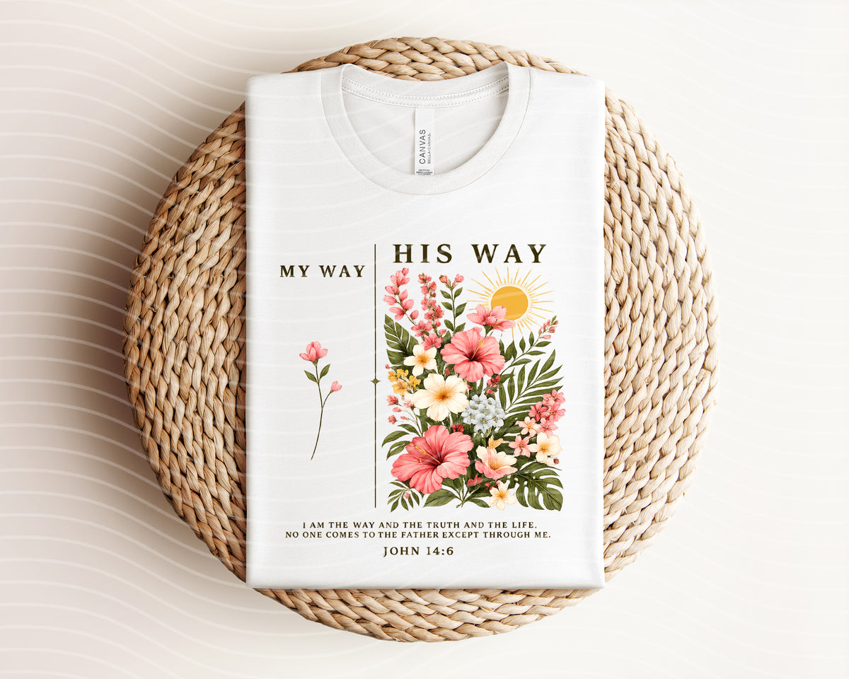 His Way Graphic Tee