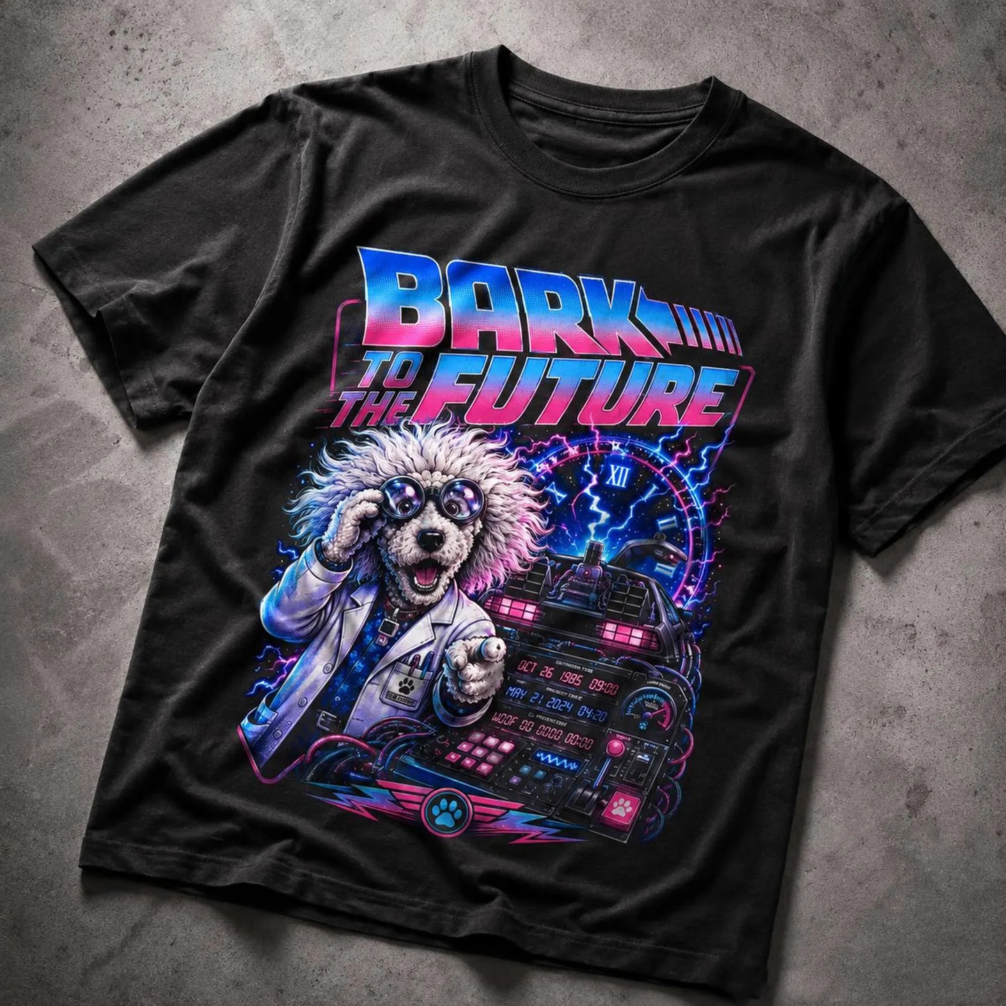 Bark to the Future Graphic Tee