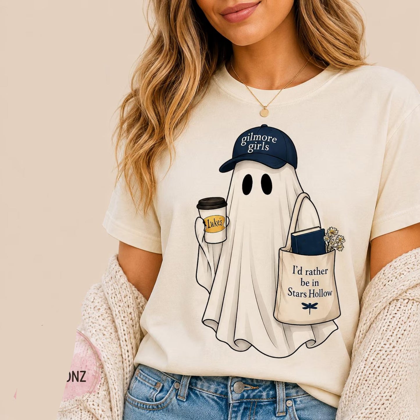 Gilmore Girls Ghost Graphic Tee
