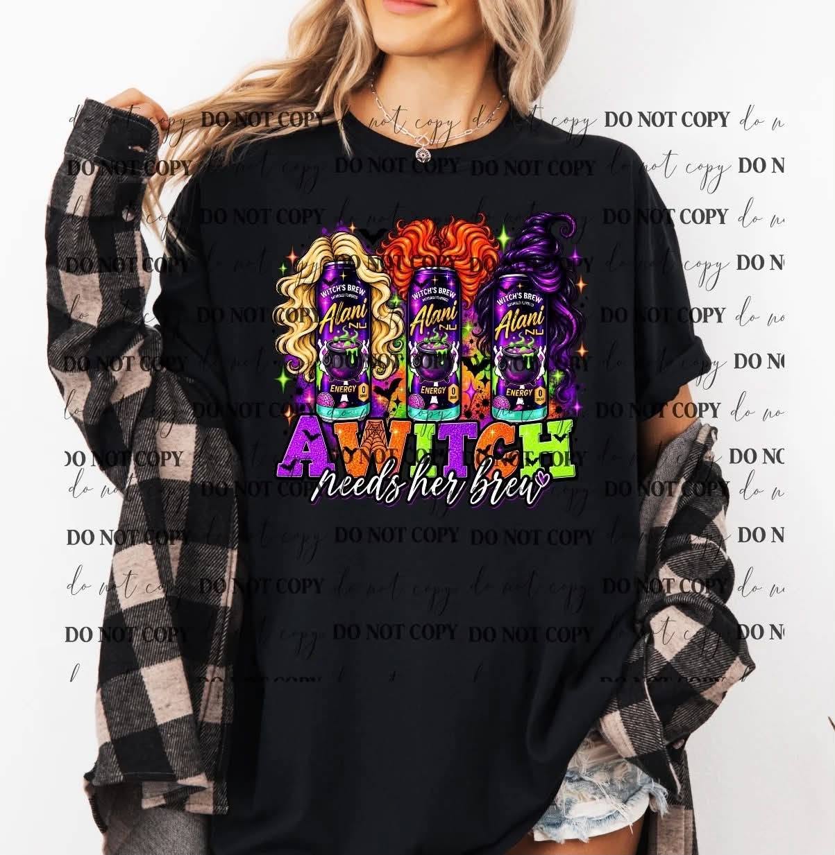 A Witch Needs Her Brew Graphic Tee