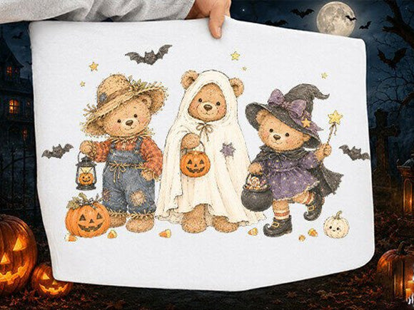 Halloween Bears Graphic Tee