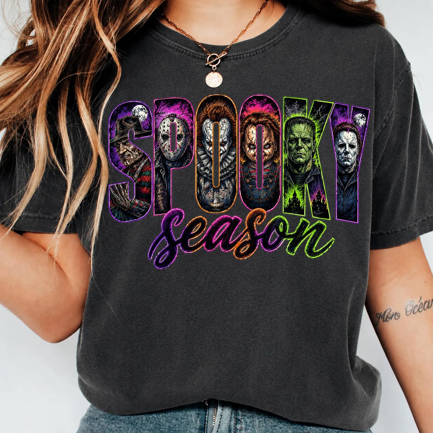 Horror Spooky Season Graphic Tee