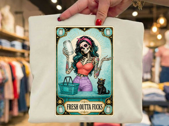 Fresh Outta F***s Graphic Tee