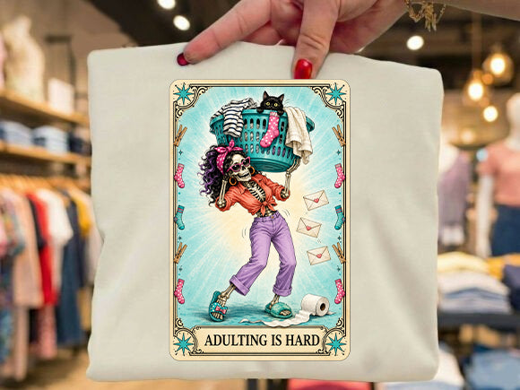 Adulting is Hard Graphic Tee