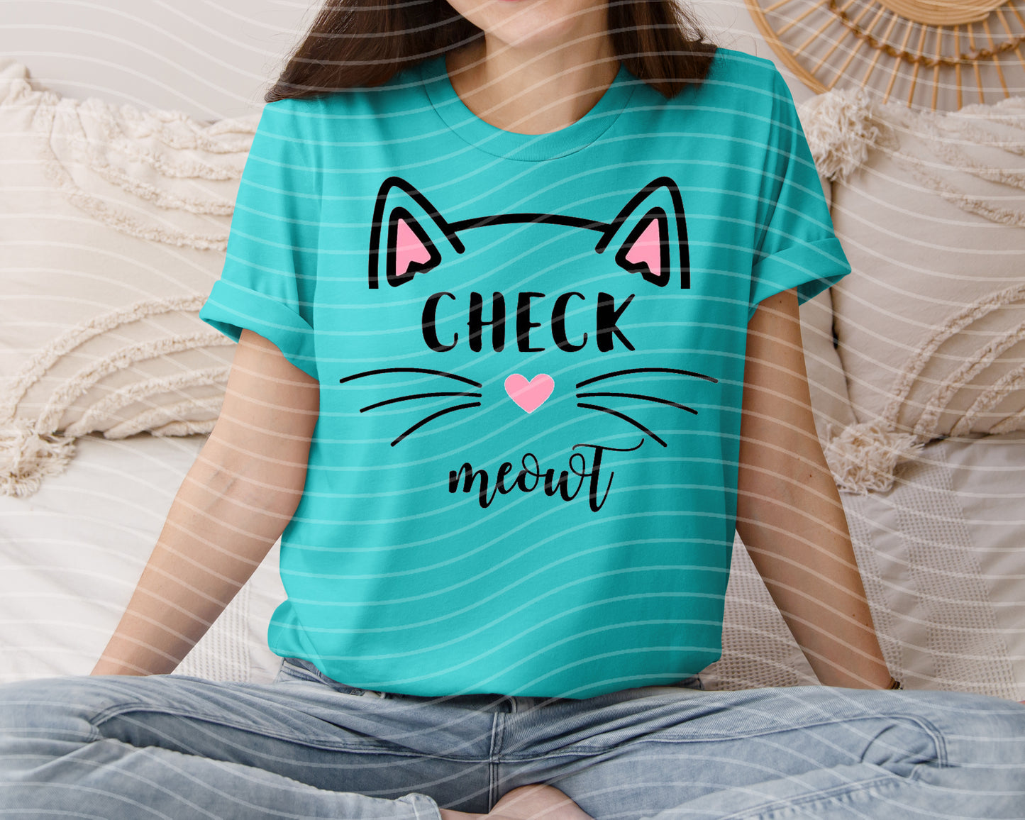 Check Meowt Graphic Tee