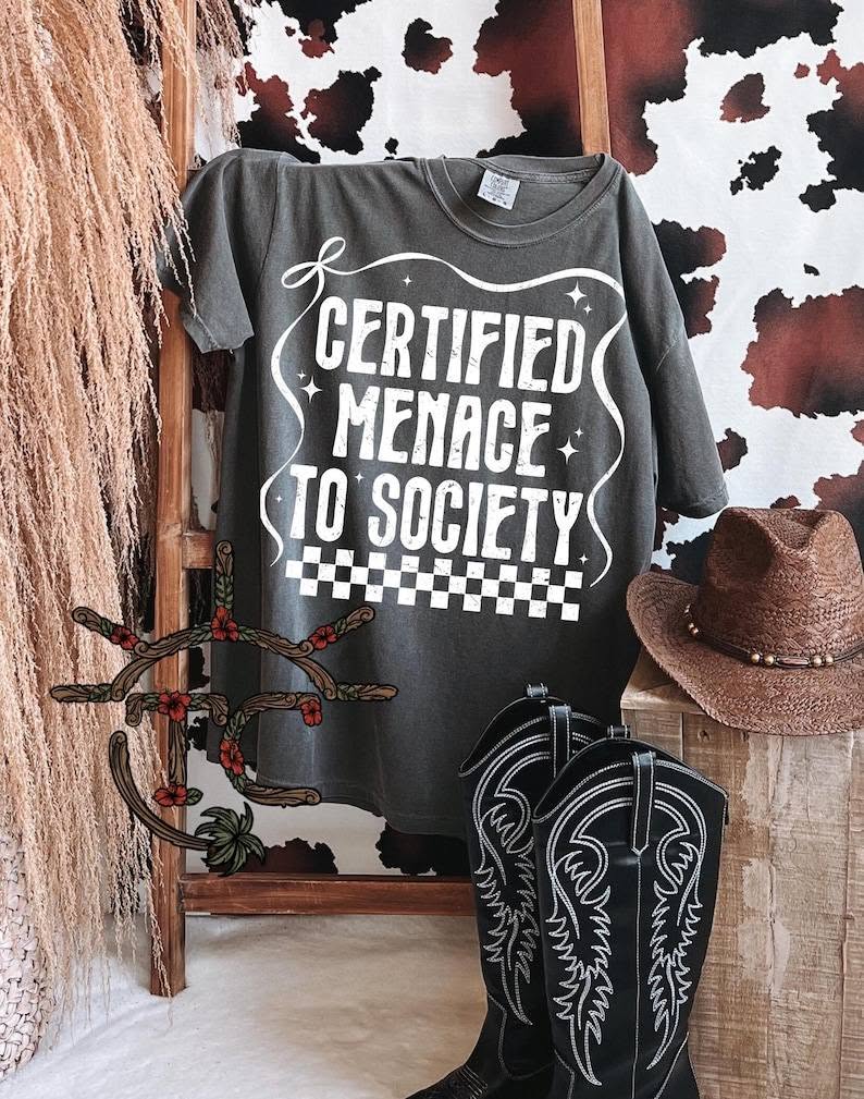 Certified Menace to Society Graphic Tee