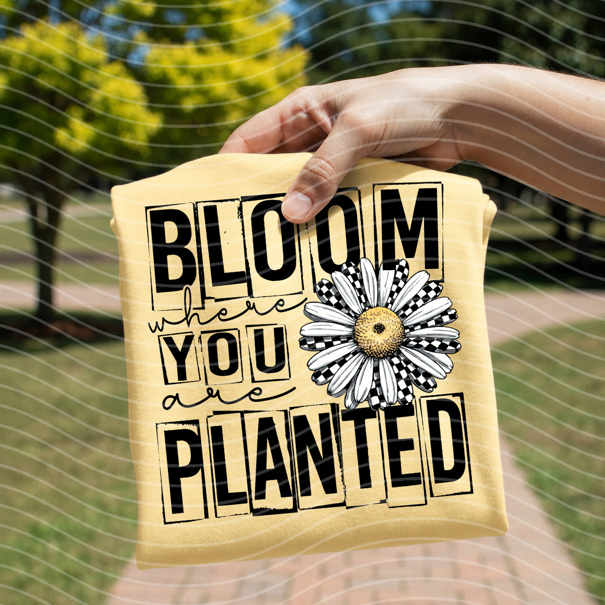 Bloom Where You are Planted Graphic Tee