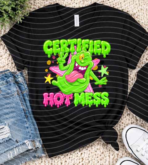 Certified Hot Mess Graphic Tee