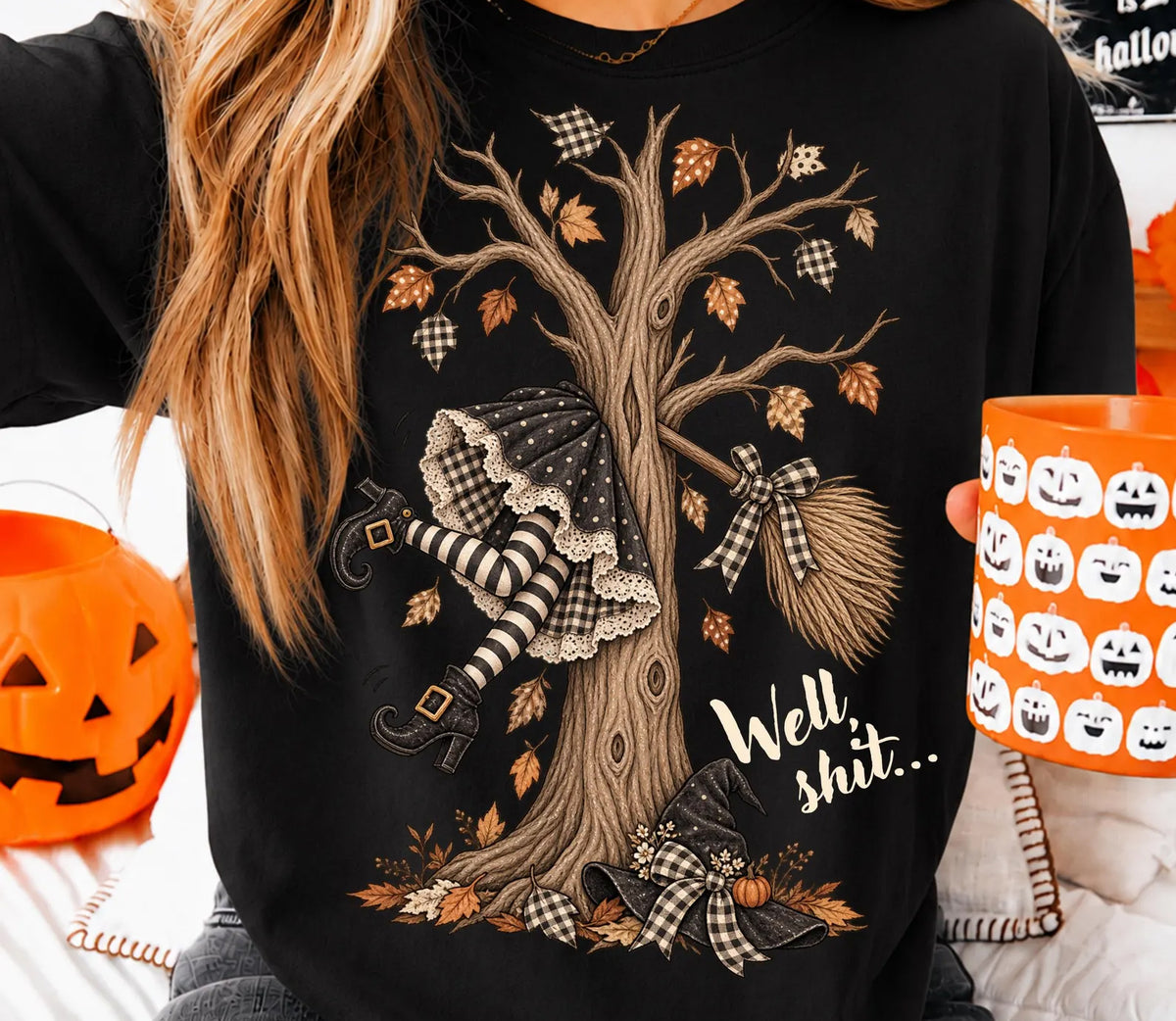 Stuck Witch Graphic Tee