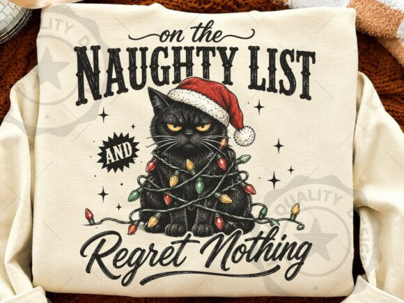 On the Naughty List Graphic Tee